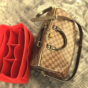 Louis Vuitton Damier Ebene speedy bandoliere 35